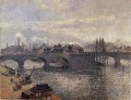 le pont corneille rouen effet du matin 1896 Camille Pissarro